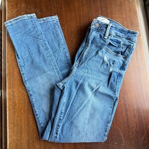 Abercrombie and fitch super skinny high rise| 25/0